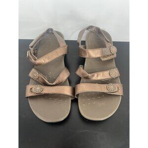 Womens Vionic Copper "Cathy" Strappy Sandal  size 7